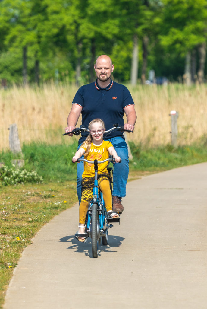 Van Raam Kivo adult child tandem bike for child with disability